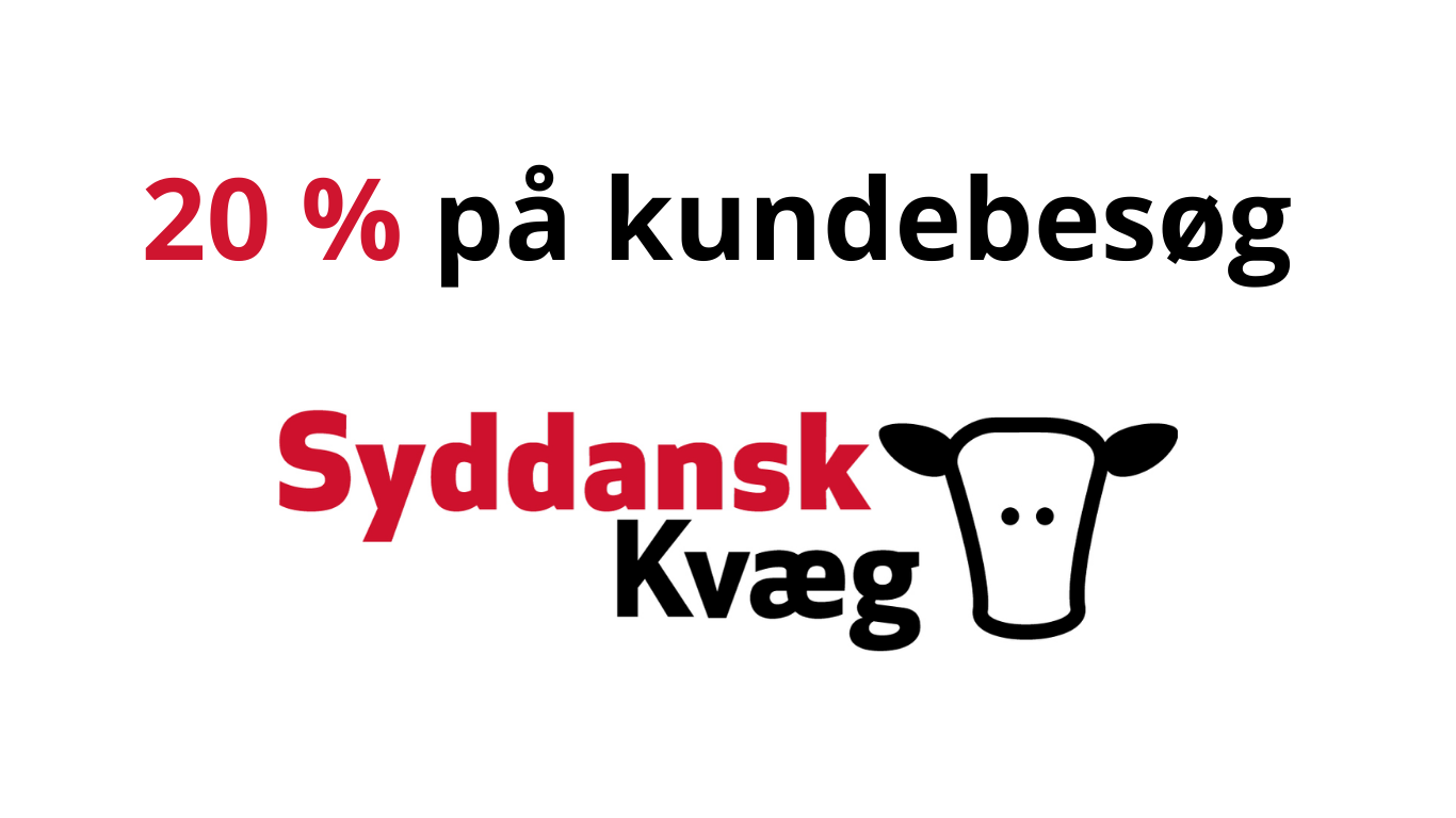 20 % rabat på kundebesøg hos Syddansk Kvæg